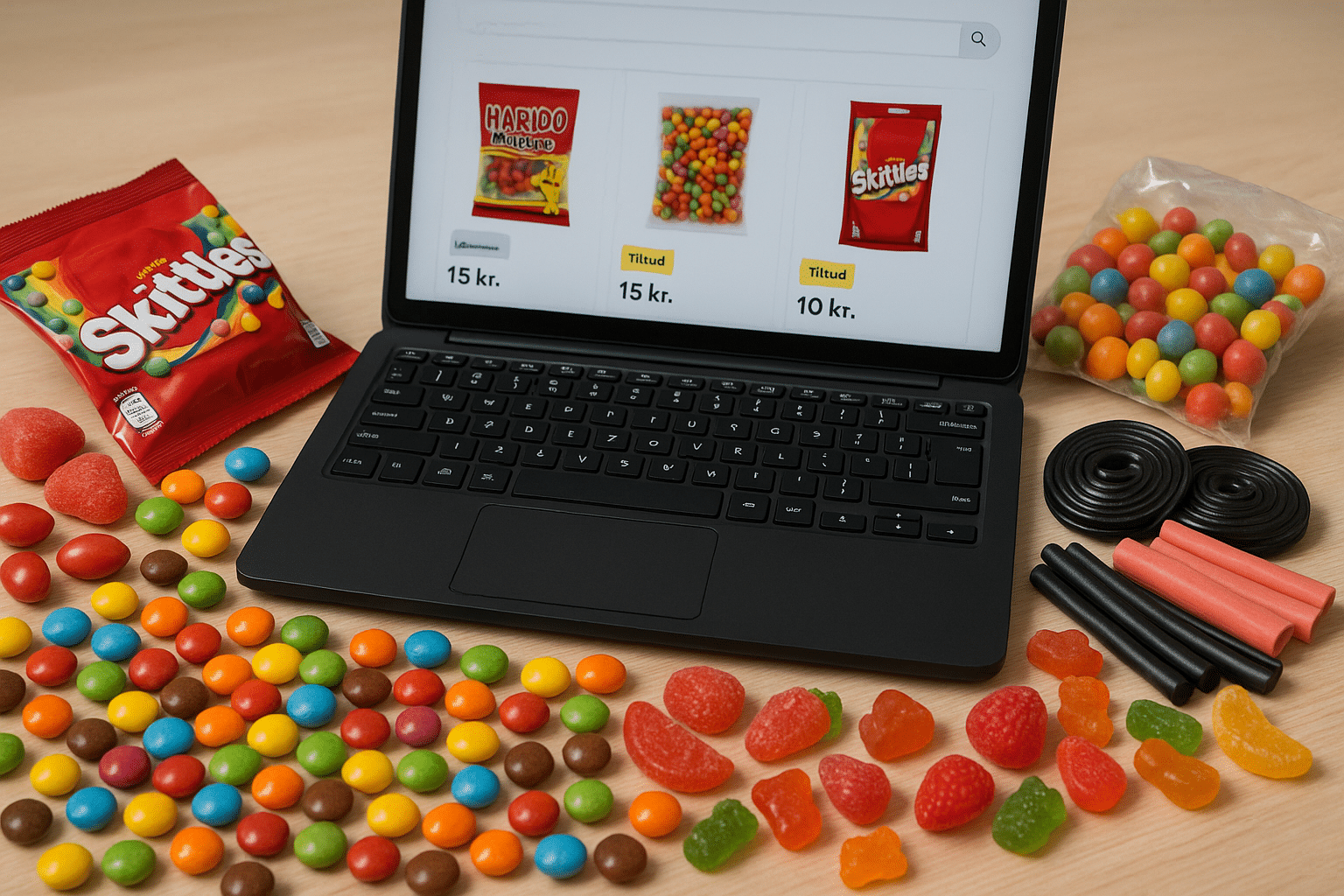 Sådan finder du de bedste slik tilbud online